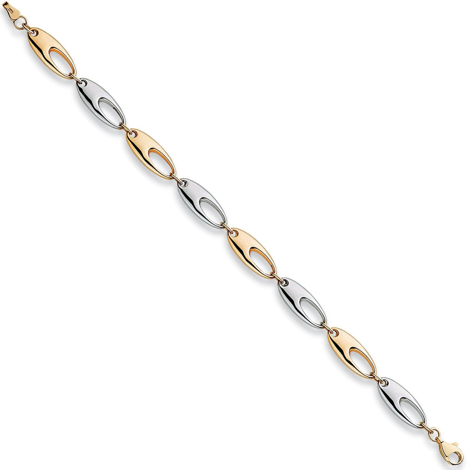 W & Yellow Gold Fancy Bracelet