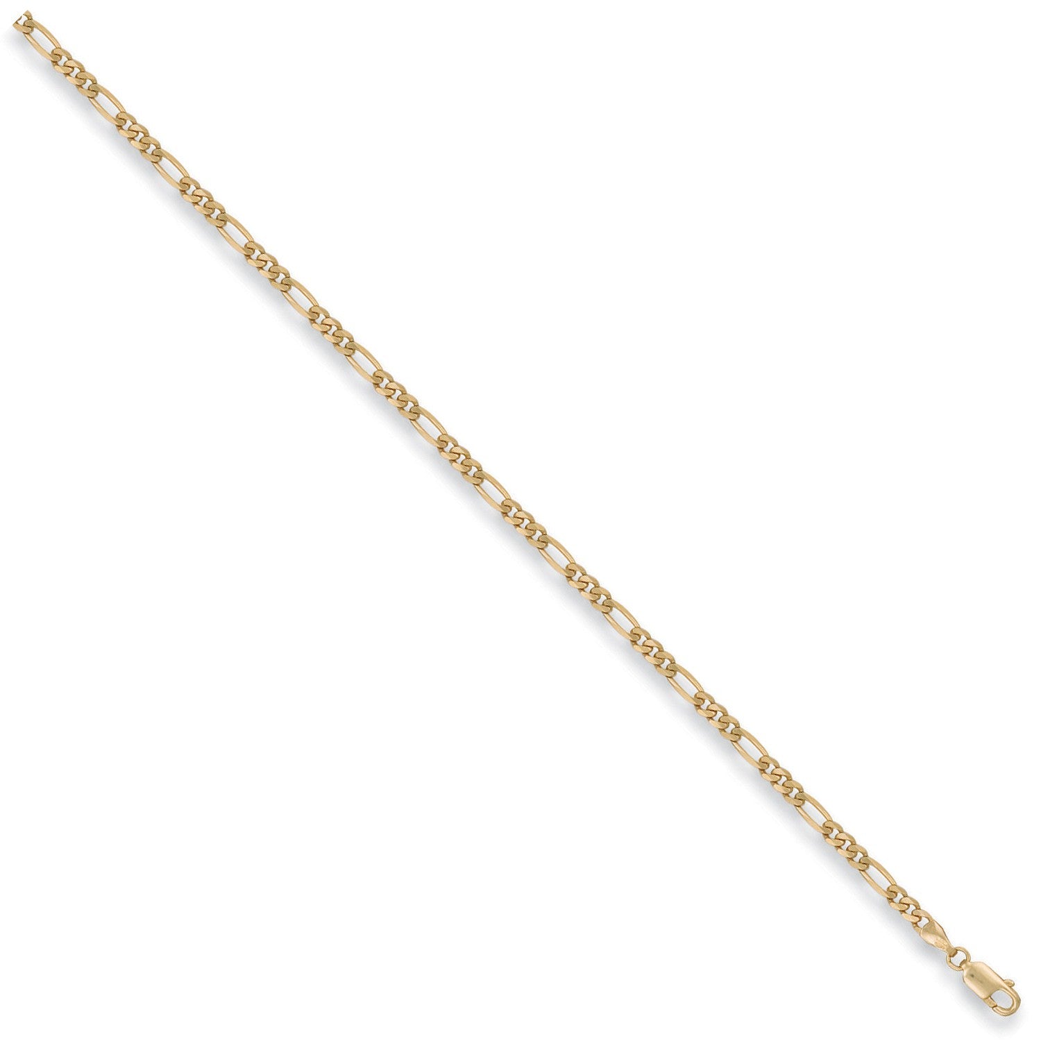 Yellow Gold 3.6mm Figaro Chain