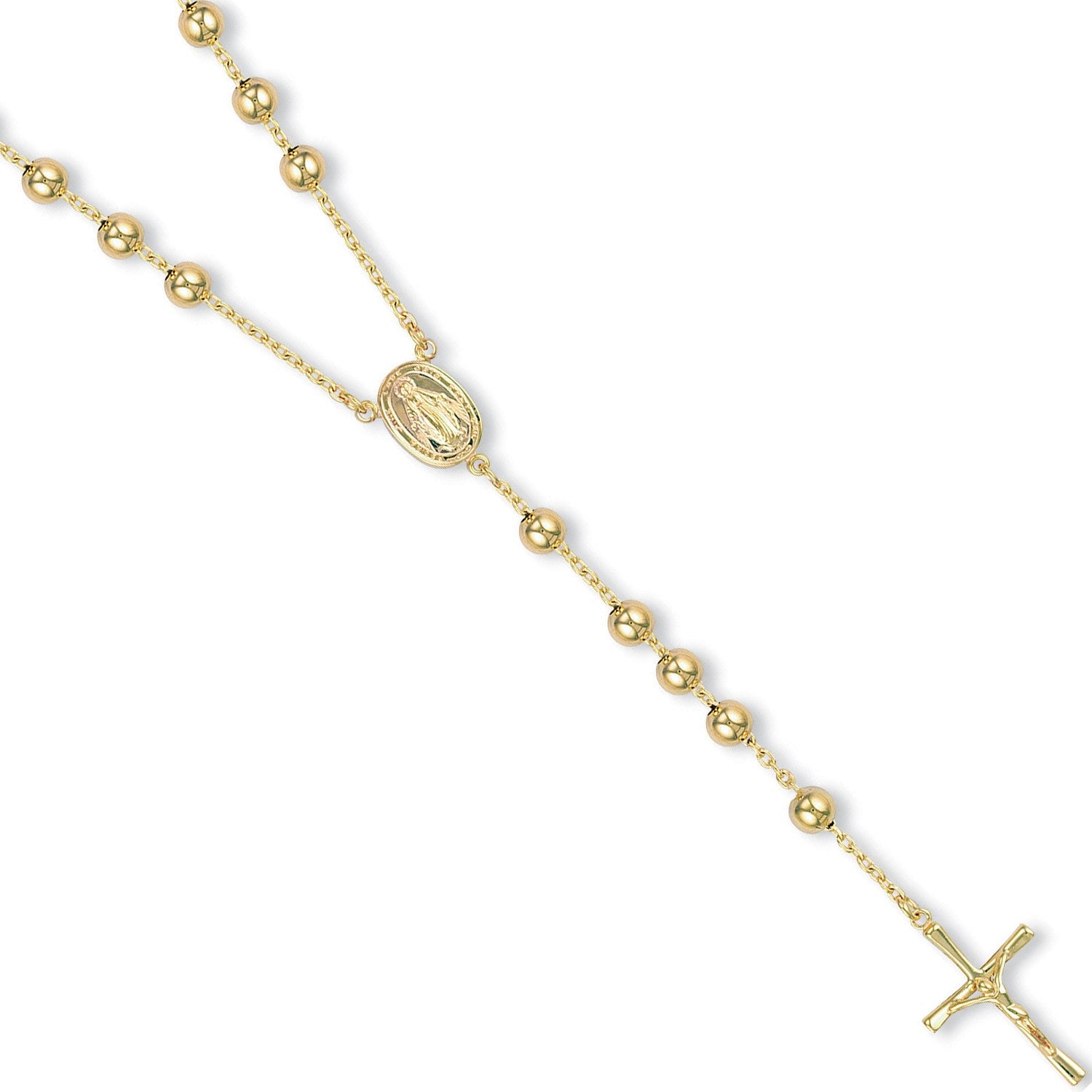 Yellow Gold Rosary Beads