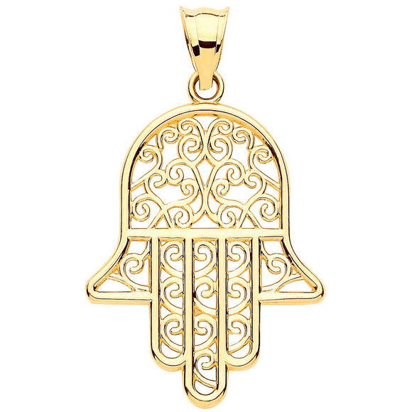 Dominus Trio Pendant by George Rings - 18K Yellow Gold Circle Pendants Dominus Trio Pendant and 20 Box Chain