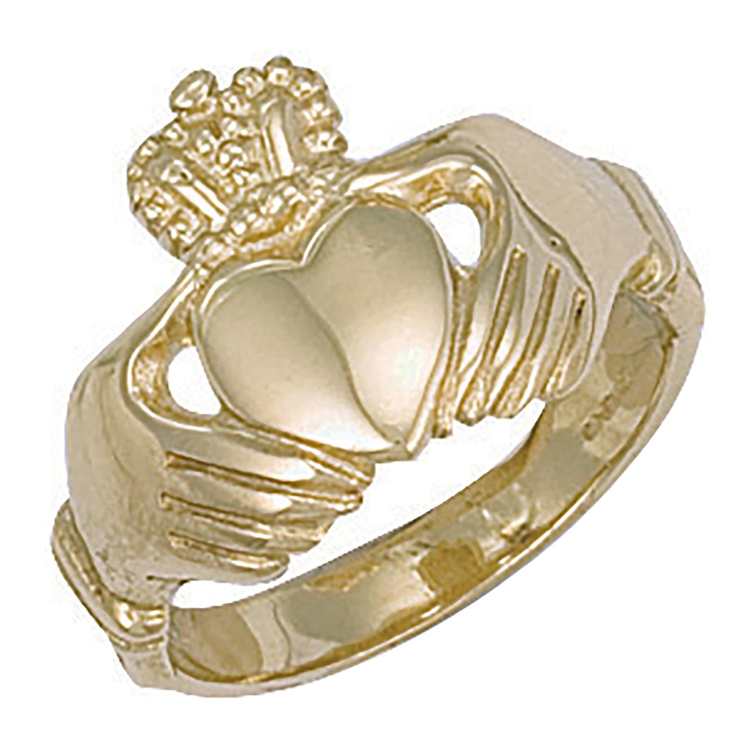 Yellow Gold Claddagh Ring