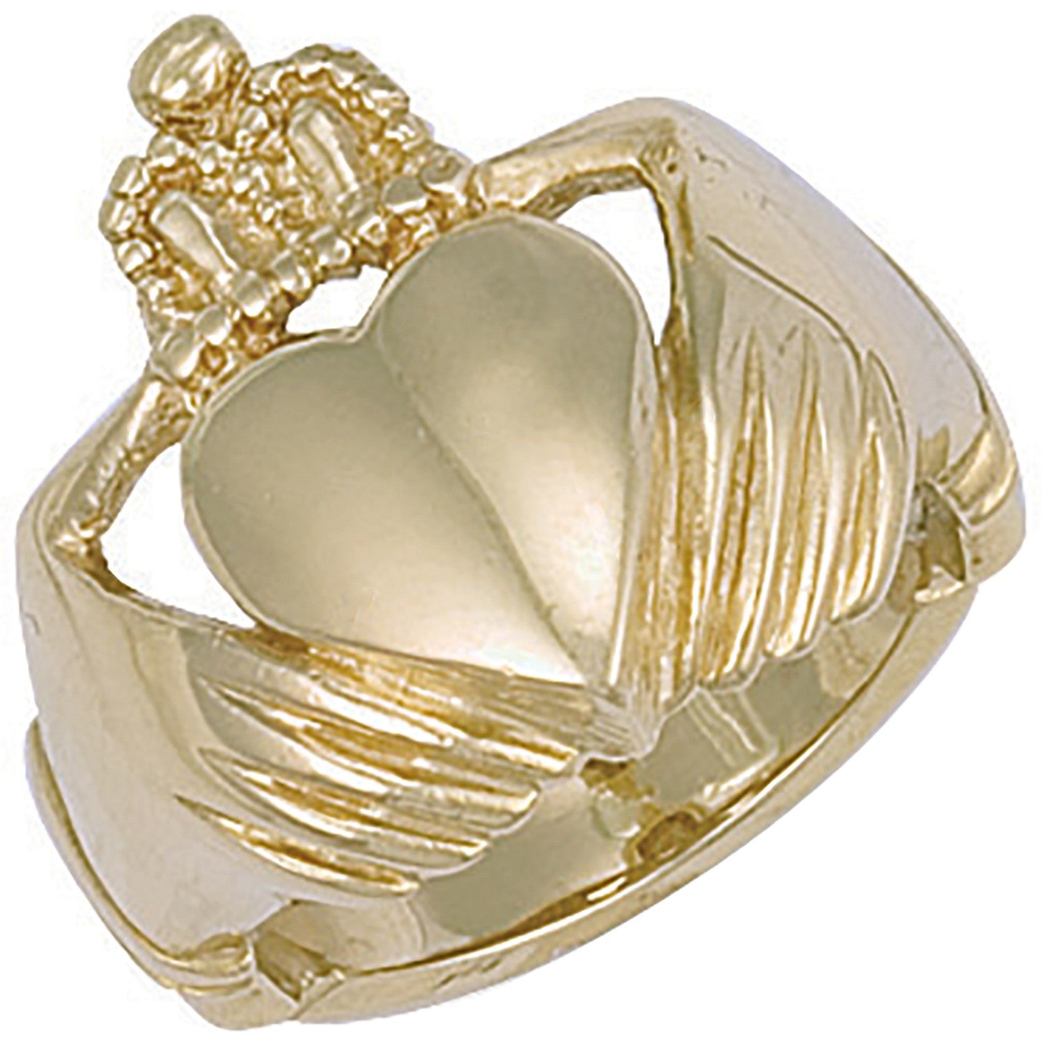 Yellow Gold Claddagh Ring