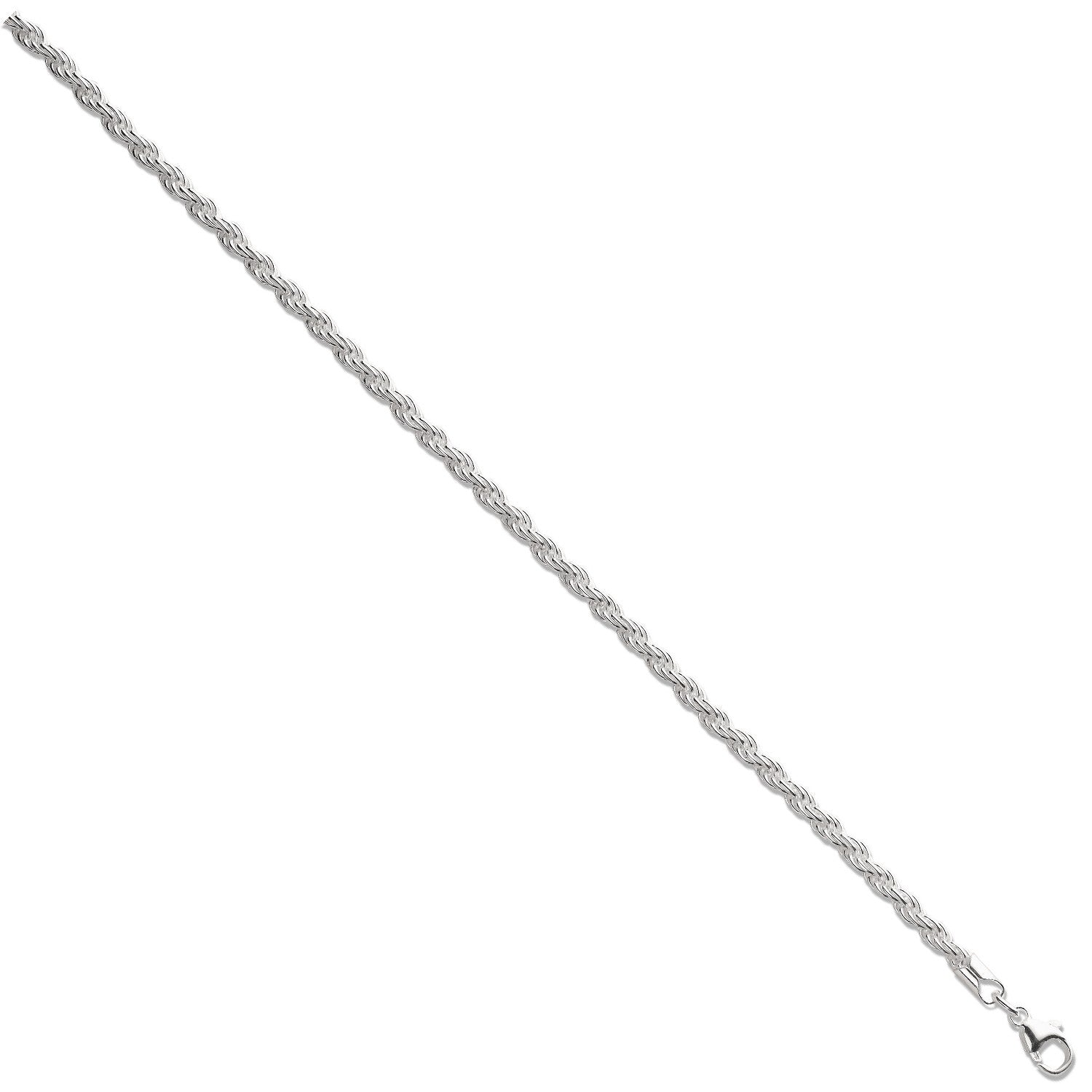 Silver 3.5mm Rope Chain