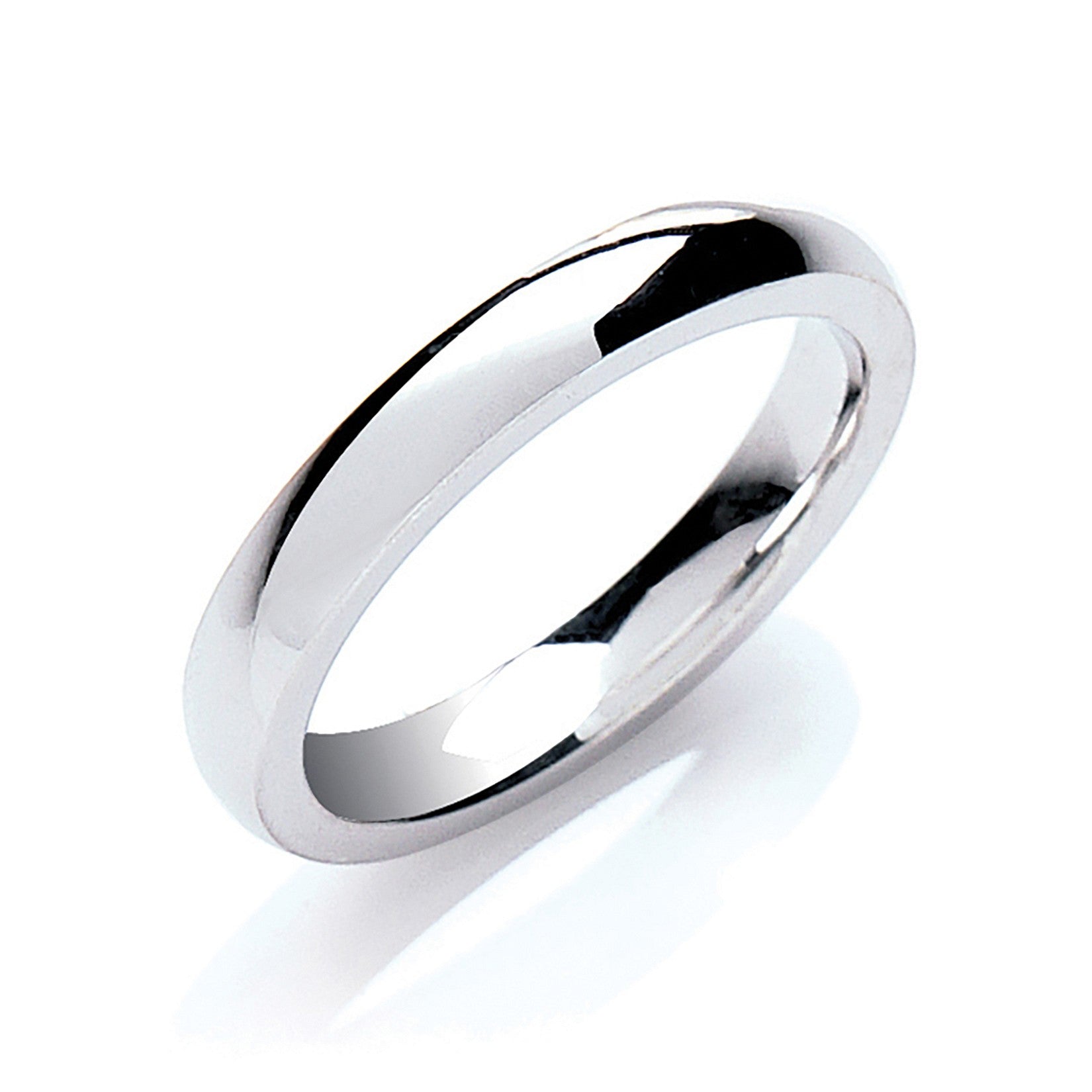 3mm Court Shape Wedding Band