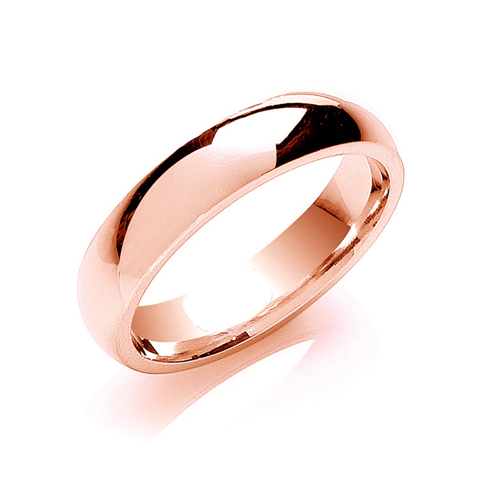 5mm Court Shape Wedding Band