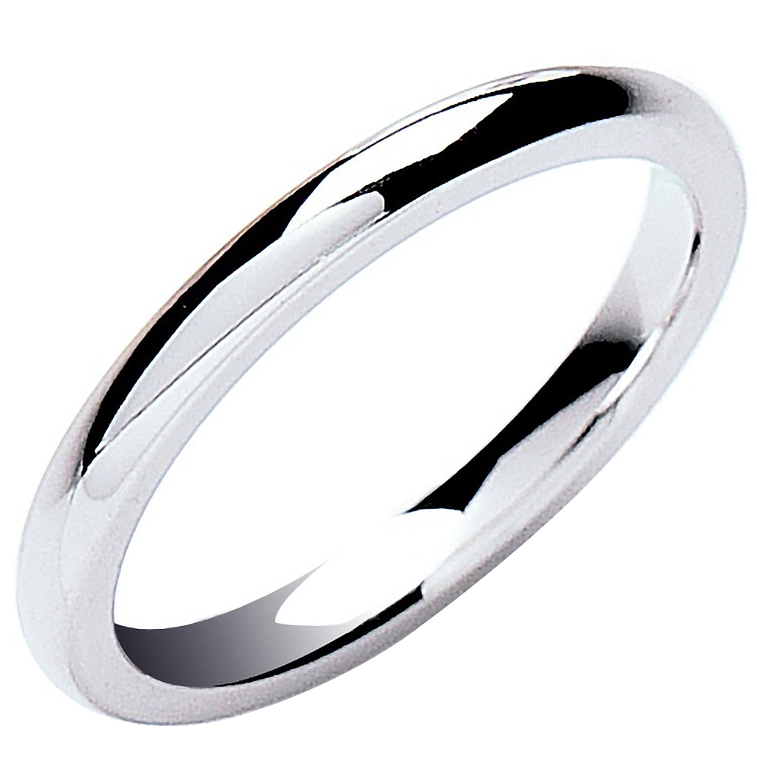 2mm Premium Traditional Court Shape Wedding Band