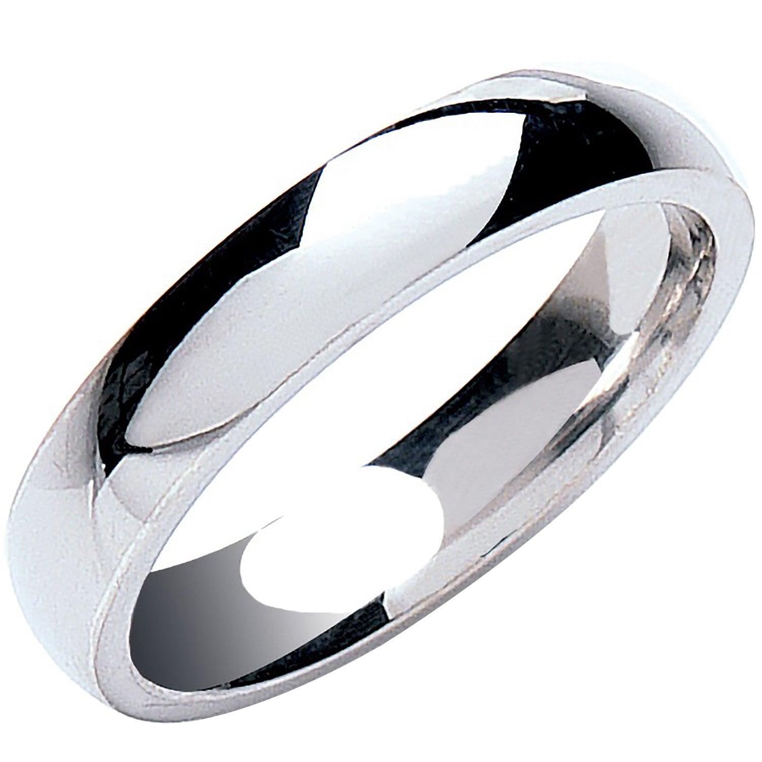 4mm Premium Traditional Court Shape Wedding Band