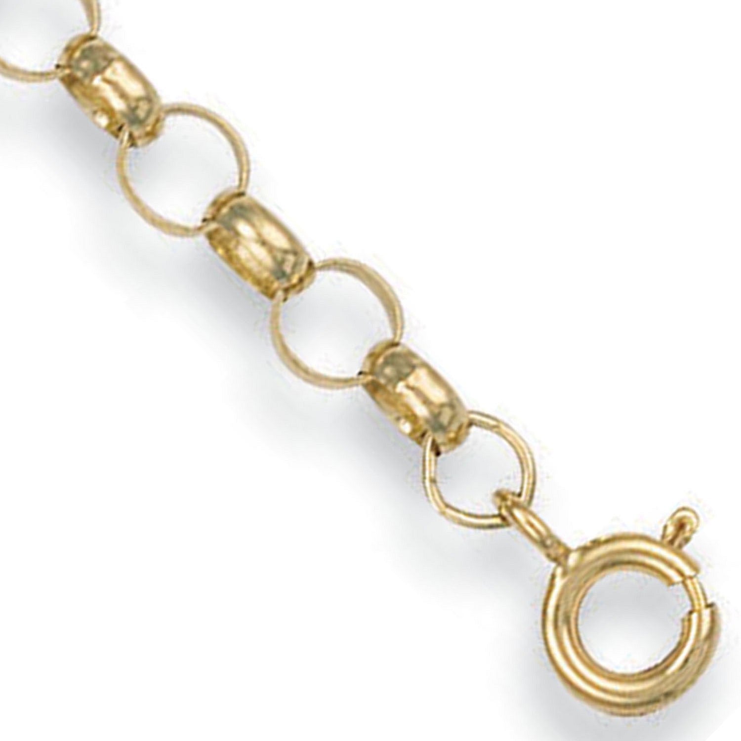 Yellow Gold 5.1mm Round Belcher Chain
