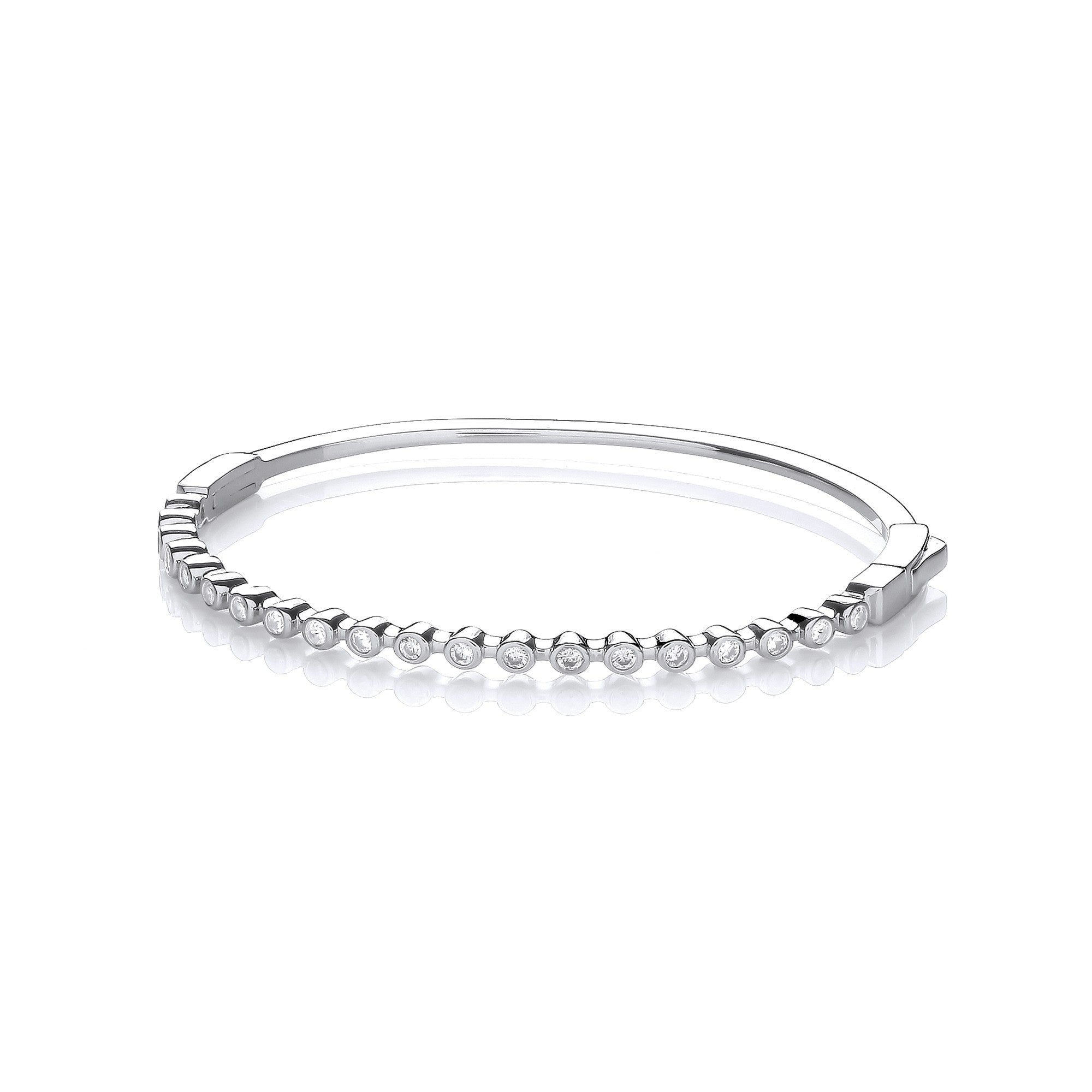 Rubover CZs Ladies J-Jaz Bangle