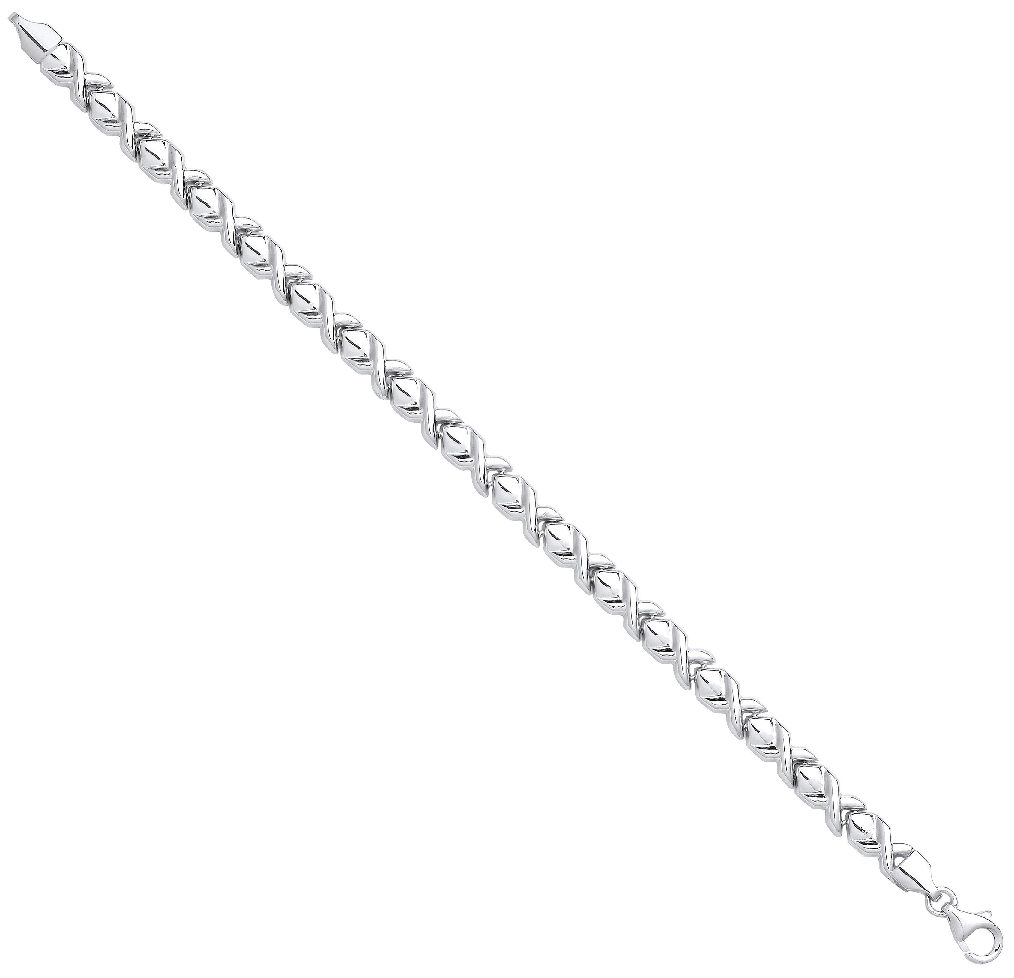 Silver Kiss Ladies Bracelet